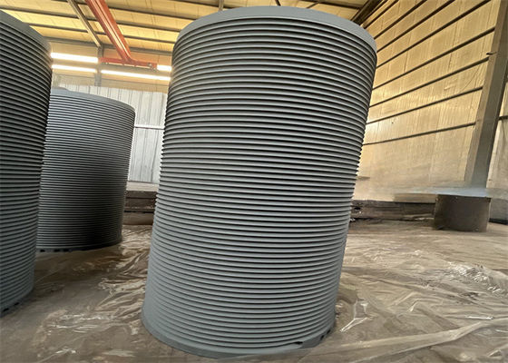 Heat Treatment Lebus Winch Sleeve 6mm-50mm Groove Bottom Thickness In Lebus System